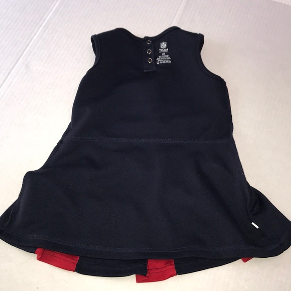 Houston Texans Sz 4T Cheerleader Dress Pleat No Panty - Picture 5 of 6